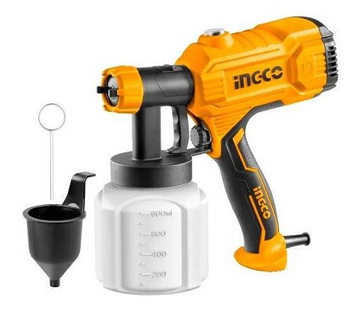 PISTOLA P/PINTURA ELETRICA 127V 450W INGCO USPG3508-9