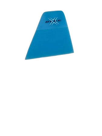 Espatula trapézio silicone para aplicação de ppf-6,5cm