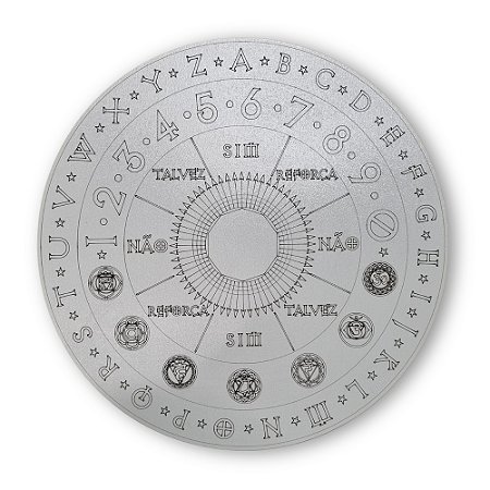 Tabuleiro Radiestesia 30cm MDF BRANCO 6mm