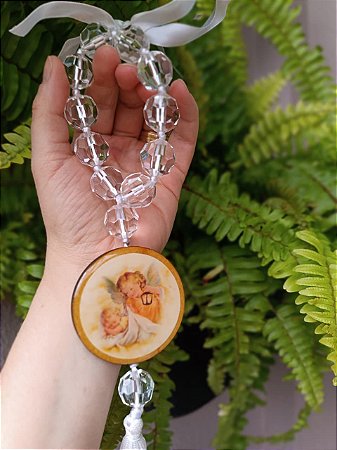 Adorno Anjo da Guarda - Branco