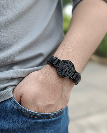 Pulseira São Bento - Preta