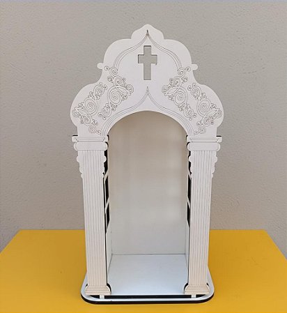 Oratório Capela para imagens - Branco