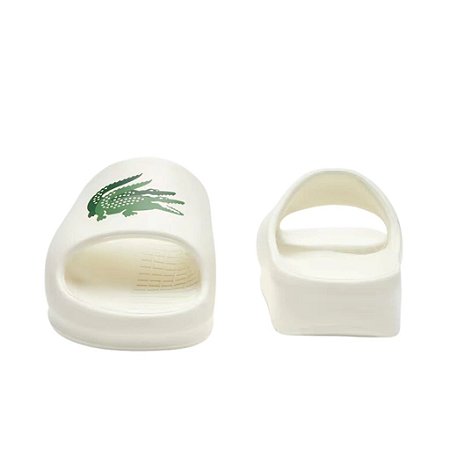 Chinelo Slide Lacoste Branco