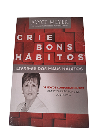 Crie Bons Hábitos Joyce Meyer - Livro Físico