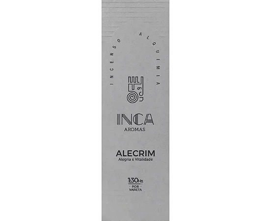 Incenso Alecrim com 4 Varetas Inca Aromas