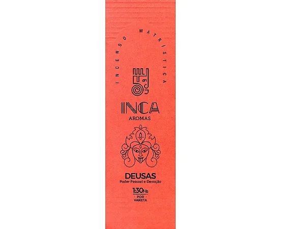 Incenso Deusas com 4 Varetas Inca Aromas