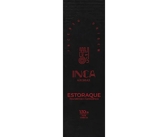 Incenso Estoraque com 4 Varetas Inca Aromas