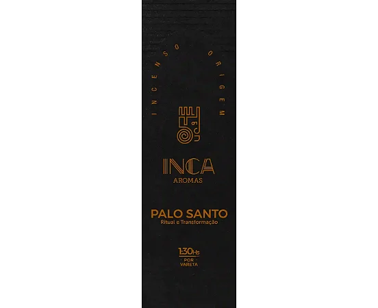 Incenso Palo Santo com 4 Varetas Inca Aromas
