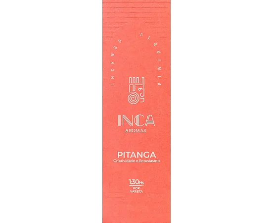 Incenso Pitanga com 4 Varetas Inca Aromas