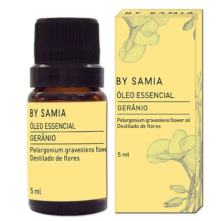 Óleo Essencial Geranio By Samia - 5ml