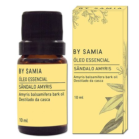 Óleo Essencial Sandalo By Samia - 10ml