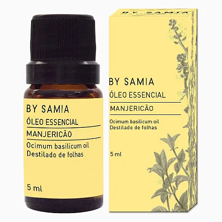 Óleo Essencial Manjericão By Samia - 5ml