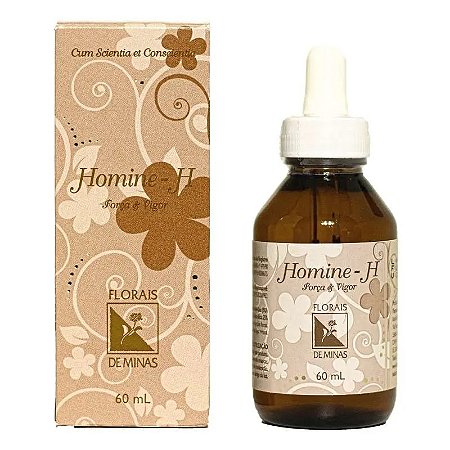 Homine-H (Força & Vigor) Florais de Minas - 60ml