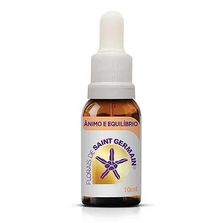 Animo e Equilíbrio (Depressão) Gotas Florais Saint Germain - 10ml
