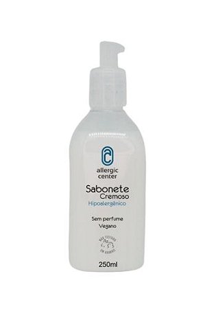 Sabonete Hipoalergênico Cremoso Sem Perfme Allergic Center - 200ml