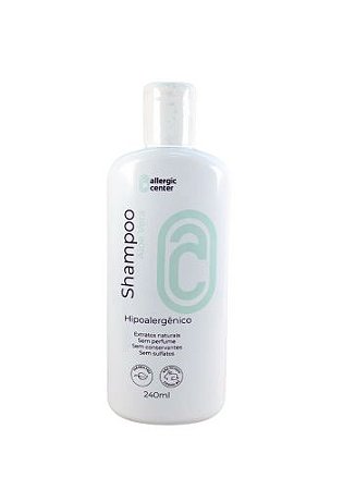 Shampoo Hipoalergênico com Aloe Vera Allergic Center - 240ml