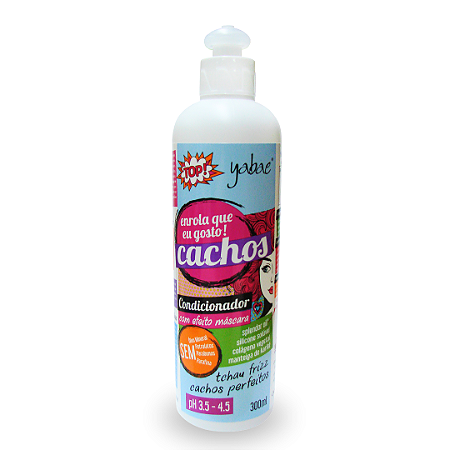 Condicionador Enrola Que Eu Gosto Cachos com Efeito Máscara Yabae - 300ml