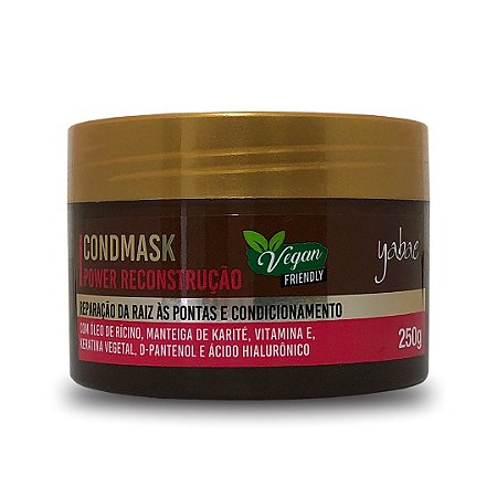 CondMask Power Reconstrução Máscara Capilar Yabae