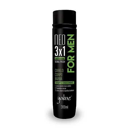 Shampoo Condicionante Neo For Men 3×1 Yabae - 300ml