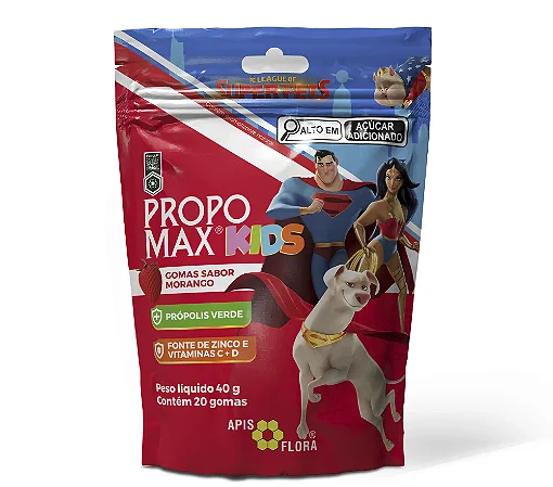 Propomax Kids Gomas Sabor Morango 20 Gomas Apis Flora