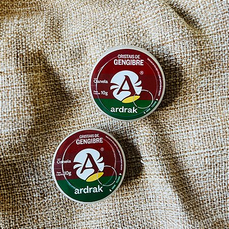 Cristais de Gengibre Sabor Canela Attive+ Ardrak