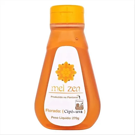 Mel Florada de Cipó-Uva Bisnaga Mel Zen - 270g