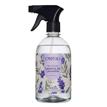 Água Perfumada Campos de Lavanda Caszulo - 500ml