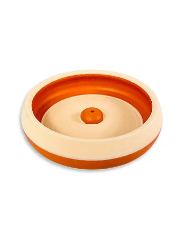 Incensário de Cerâmica Rústico 3 Inca Aromas