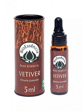 Óleo Essencial de Vetiver BioEssência - 5ml