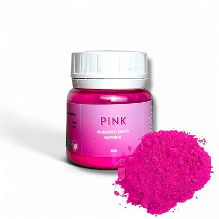 Pigmento em Pó Cosmético Natural - Pink