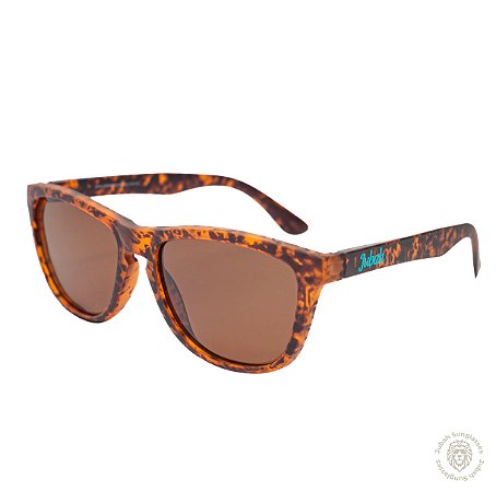 Óculos de Sol Jubah Savana  Casco de Tartaruga com Lentes Marrom