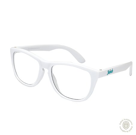 Óculos Gamer Jubah Rugido Branco Lentes Anti Luz Azul