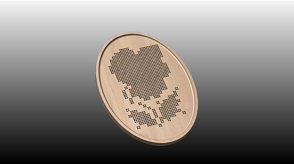 Bordado Ponto Cruz - Flor