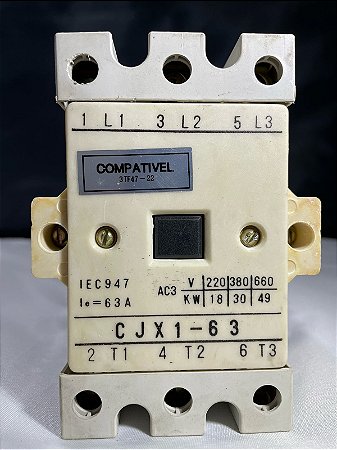 Contator CJX1-63