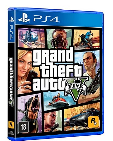 Grand Theft Auto V Standard Edition PS4 Físico