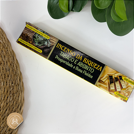 Incenso Indiano Massala Riqueza – Tabaco & Absinto