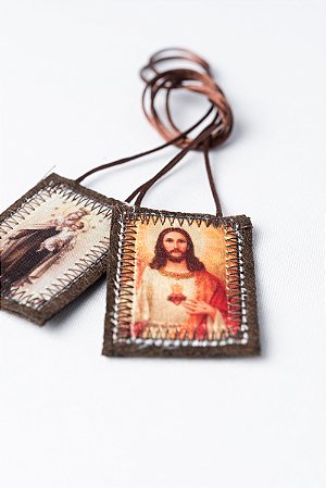 Escapulários Nossa Senhora do Carmo (Adulto)