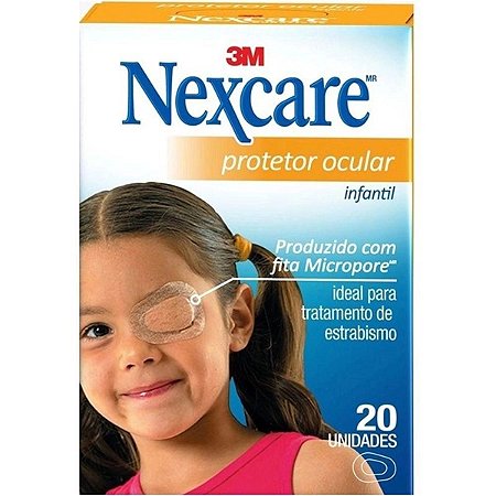 Oclusor Ocular Infantil Nexcare 3M 20 Und