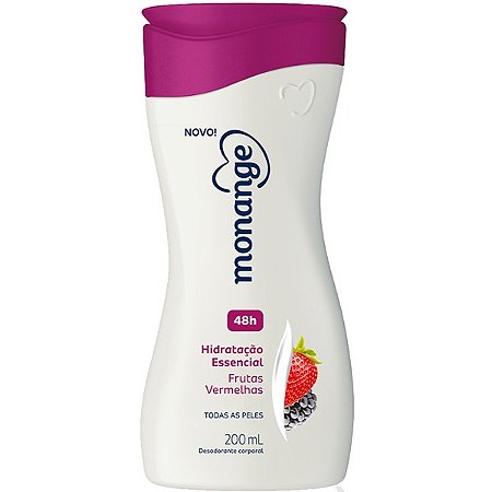 Hidratante Monange Frutas Vermelhas 200ml