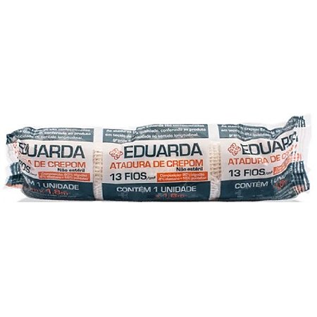 Atadura Crepom Eduarda 15cm 13 Fios 12 Un. - America Medical