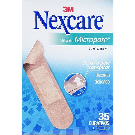 Curativo Micropore 3M 35 Und - Nexcare