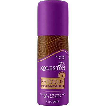 Tintura Koleston Retoque Instantâneo Castanho Claro - Wella