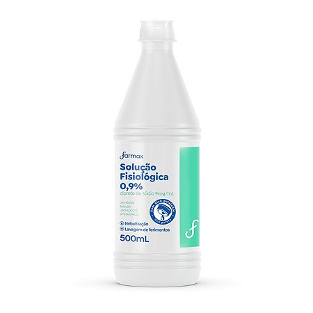 Soro Fisiologico 0.9% 500ml - Farmax