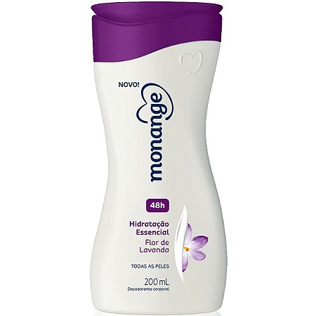 Hidratante Monange Flor de Lavanda 200ml