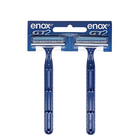 Aparelho de Barbear Enox GT-2 com 2 Unidades - Belliz