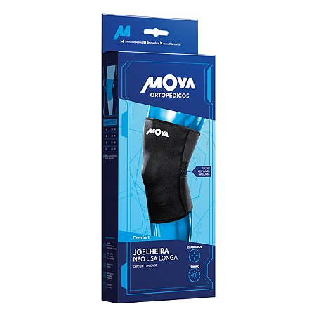 Joelheira Neo Lisa Longa Comfort Mova