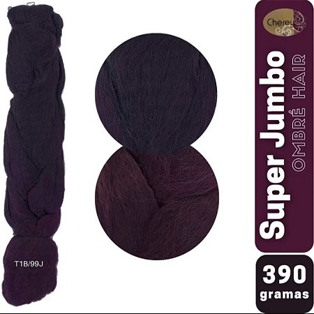 cabelo super jumbo
