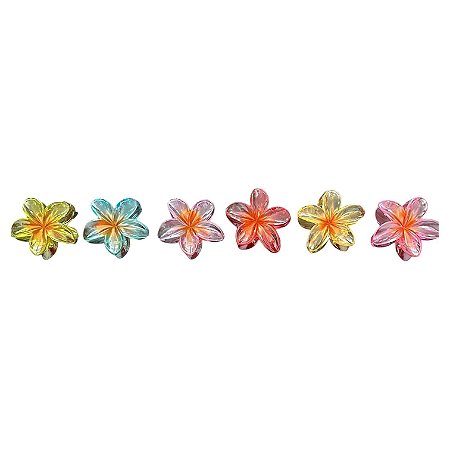 PRESILHA PIRANHA DE FLOR 4CM