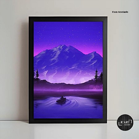 Quadro Decorativo - Artístivo Paisagem - 1 Unidade