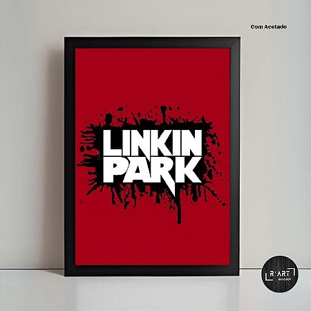 Quadro Decorativo - Linkin Park - 1 Unidade
